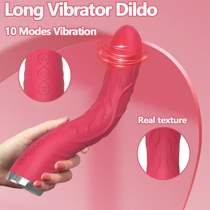 Dildo Vibrator For Women G-spot Vagina Clitoris Massarger-EROSREALM