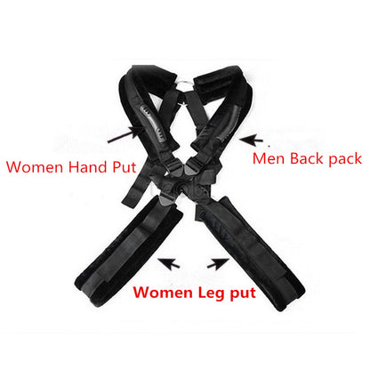 Double Shoulder Back Swing Strap Husband And Wife Sex Aids-EROSREALM