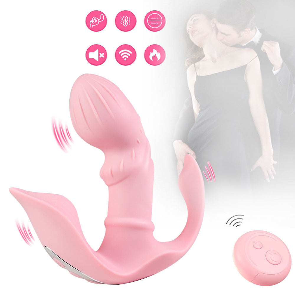 Remote-controlled Wearable Vibrating Outside Clitoral Stimulation-EROSREALM