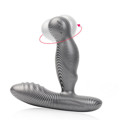 Wireless Remote Control Rotating Anal Vibrator Male Prostate Massager-EROSREALM