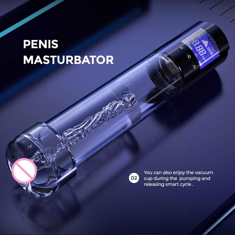 4d Liquid Vacuum Sucking Penis Trainer / Masturbation Cup-EROSREALM