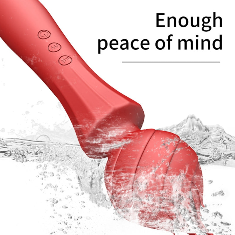 Rechargeable Personal Rose Massager With 20 Vibration Modes-EROSREALM