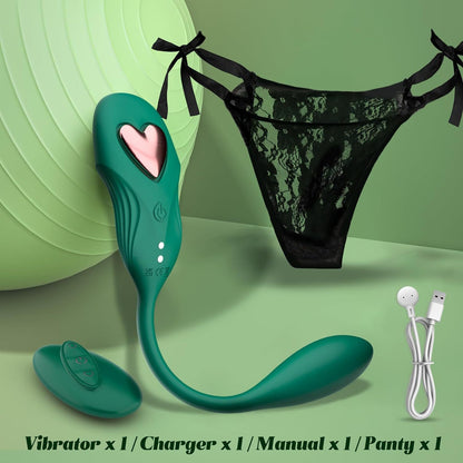 App Remote Control Magnetic Wearable Panty Vibrator With Egg Vibrator-EROSREALM