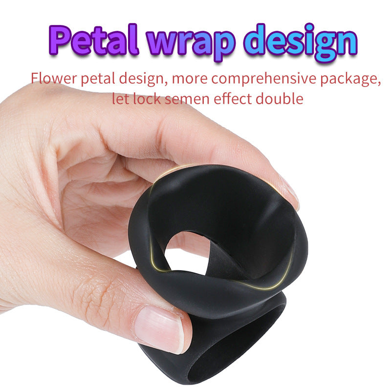 Ha-826 Petal - Liquid Silicone Penis Ring-EROSREALM