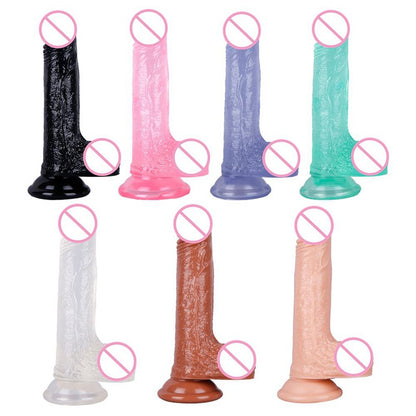 7 Inch Jelly Dildo-EROSREALM