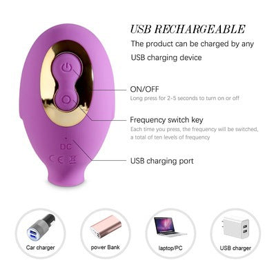 3-in-1 Clitoral Stimulation Vibrator For Women-EROSREALM