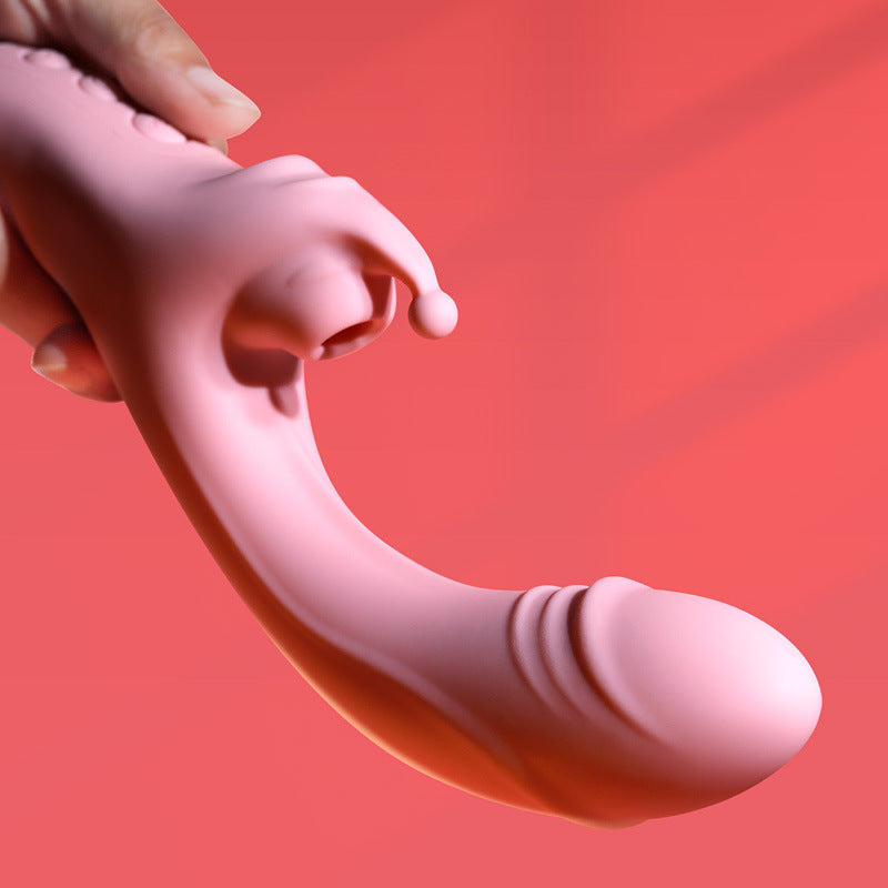 Intelligent Clit G-Spot Dual Stimulation Rabbit Suck Vibrator-EROSREALM