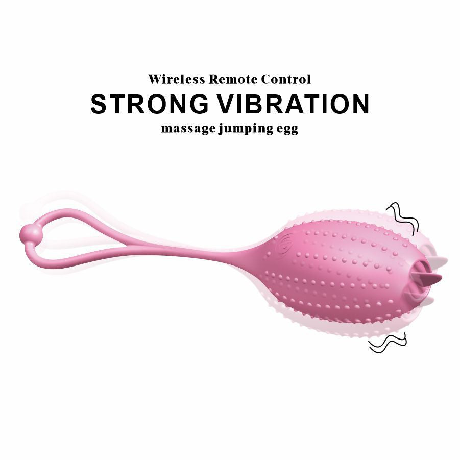 B86 App / Wireless Remote Control Tongue-licking Egg Vibrator-EROSREALM