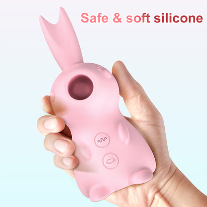 Rabbit Tongue Vibrator Clit Sucking G Spot Stimulator Vagina Clitoris Masturbator For Adult-EROSREALM