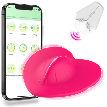 Cushion App Remote Control 10 Frequency Vibrating Clit Stimulator-EROSREALM