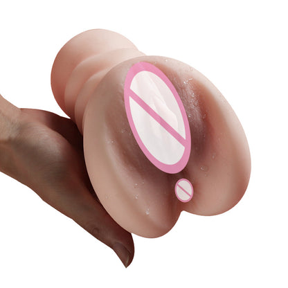 Vaginal And Anal Channel Male Masturbation Cup Inverted Model-EROSREALM