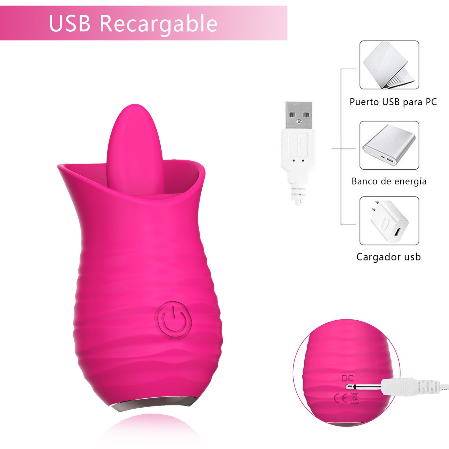 Tina Tongue Licking Stimulation Massager-EROSREALM