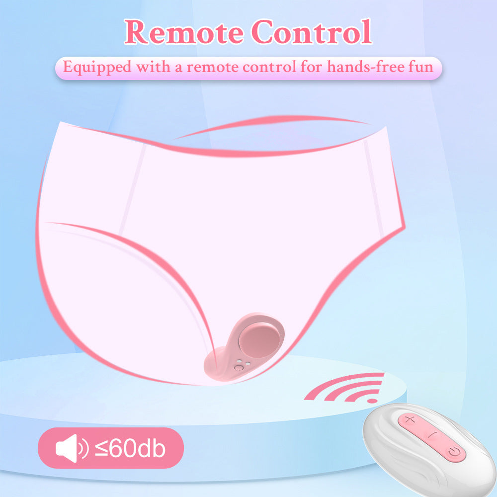 Wireless Remote Control Magnetic Suction Panty Vibrator-EROSREALM