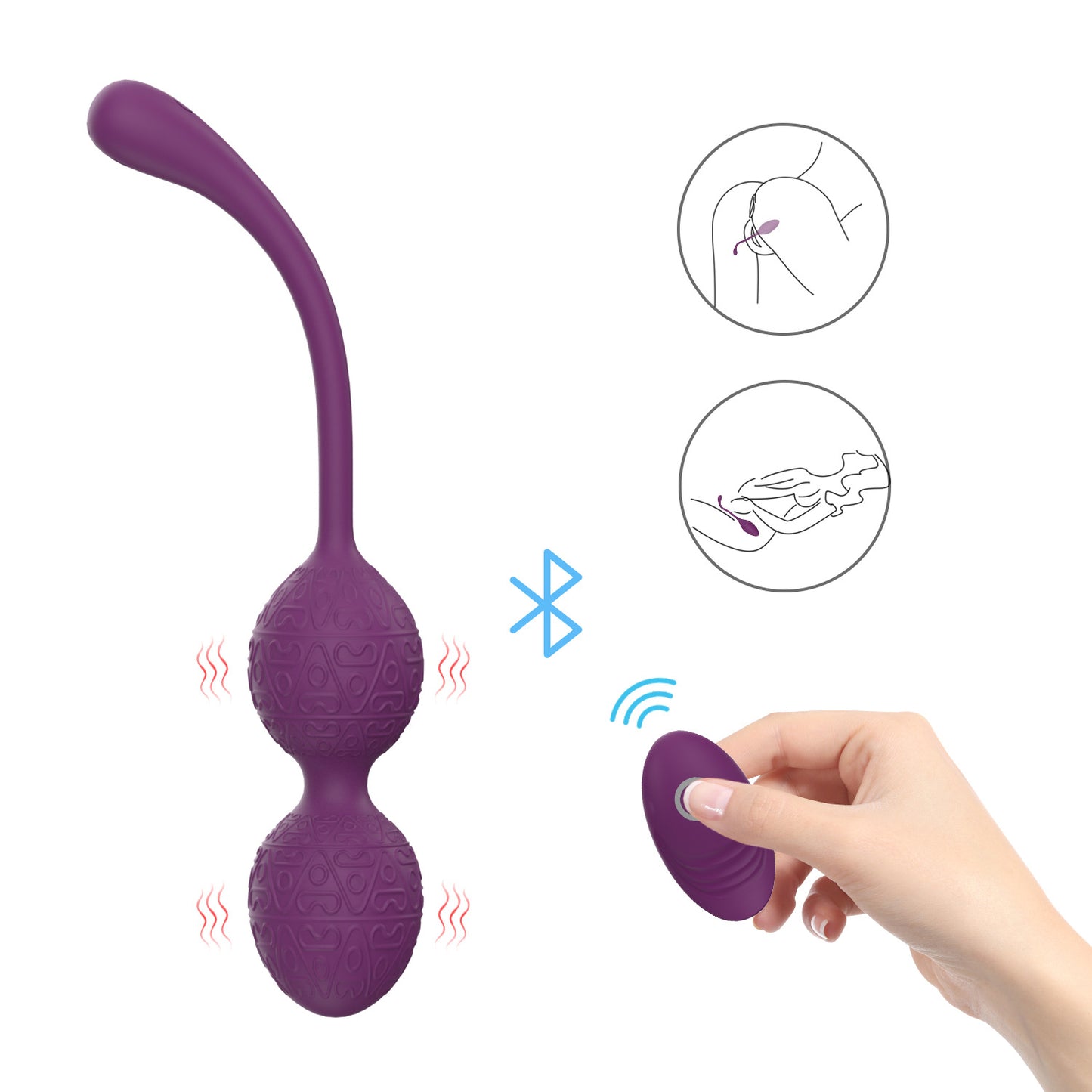 Fantasy For Her Vibrating Kegel Trainer-EROSREALM