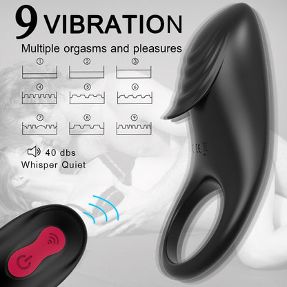 Vibrating Cock Ring Penis Ring-EROSREALM