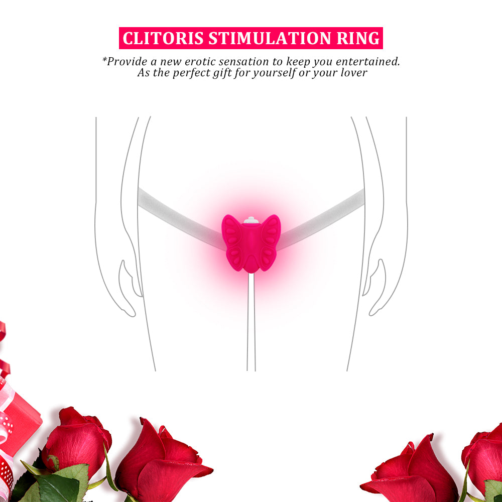 Wearable Butterfly Vibrating Panties Clitoral stimulator-EROSREALM