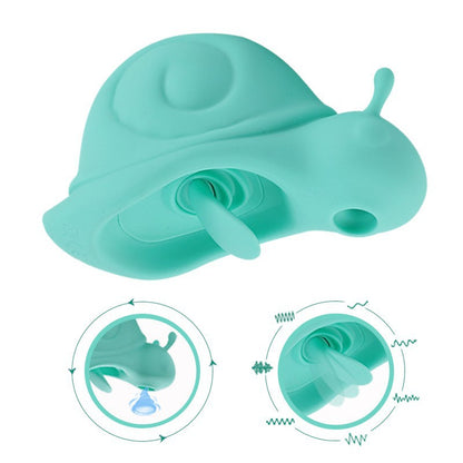 Snail Vibrator Sucking Tongue Licking Vibration 3 in 1-EROSREALM