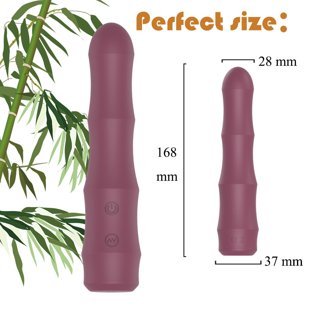 Bamboo Vibrator G-spot Clitoris Stimulator Vaginal Massager-EROSREALM