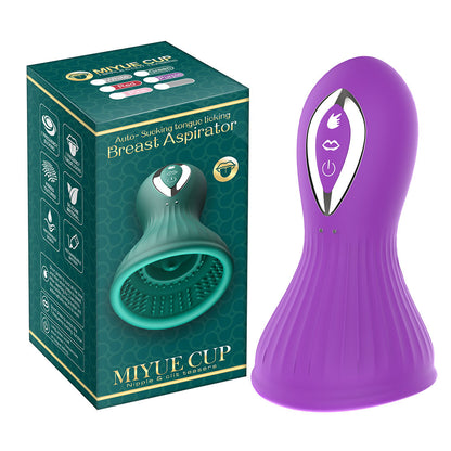 Miluⅰ- Breast Pump with Tongue Licking Suction Nipple Massager-EROSREALM