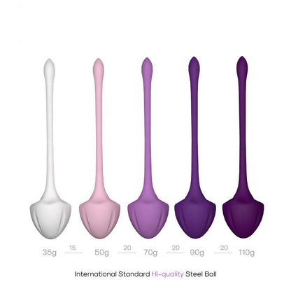 Women's Tight Toy Silicone 5-piece Kegel Ball Set-EROSREALM