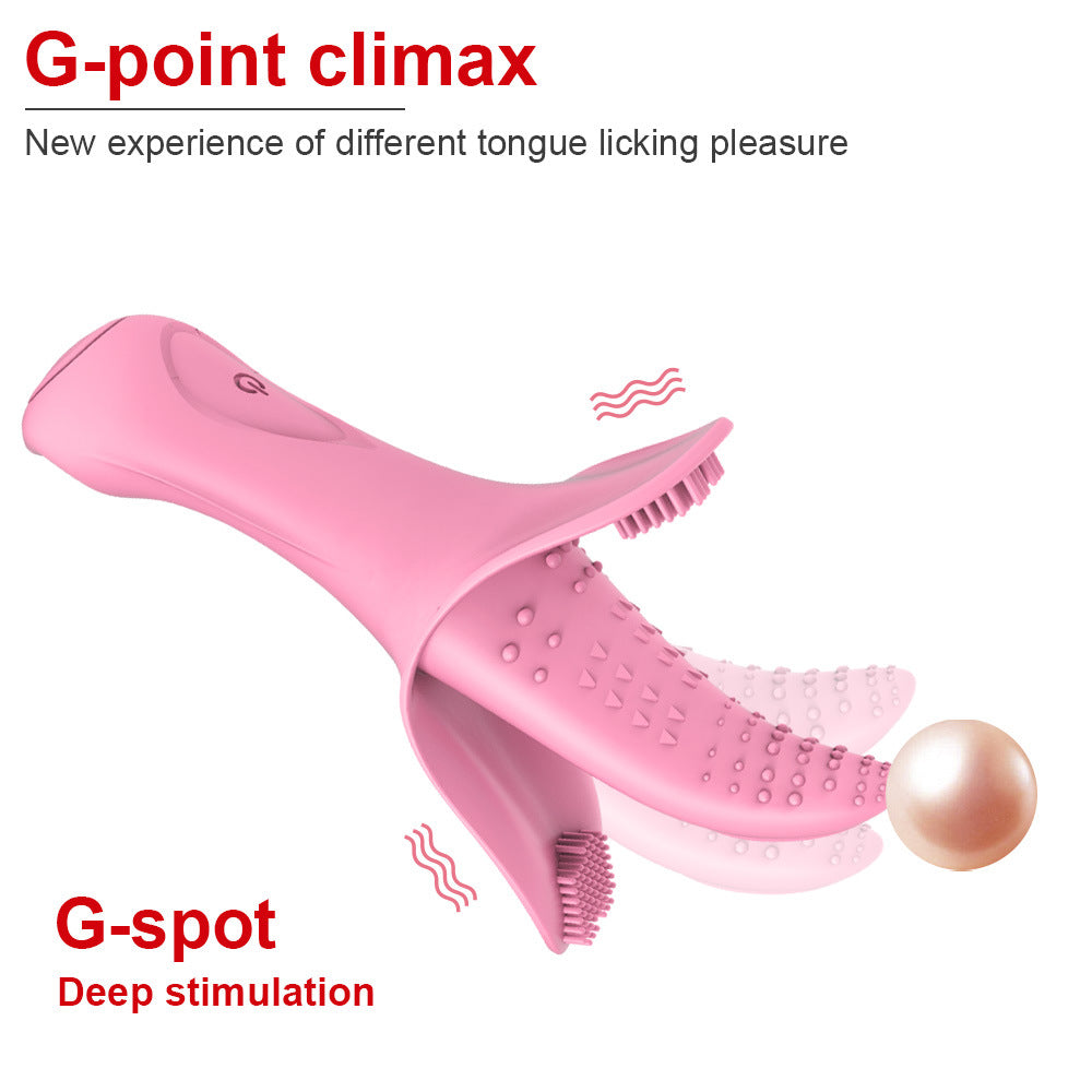 Silicone Tongue Vibrator-EROSREALM