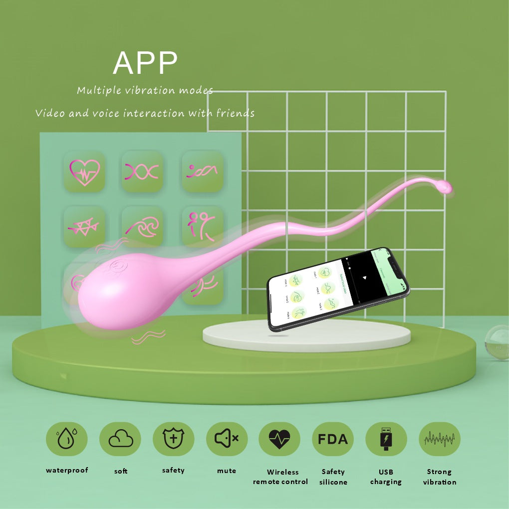 App / Wireless Remote Control Egg Vibrator-EROSREALM