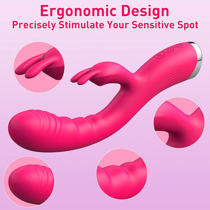 Dual-motor Strong Shock Rabbit Vibrator-EROSREALM