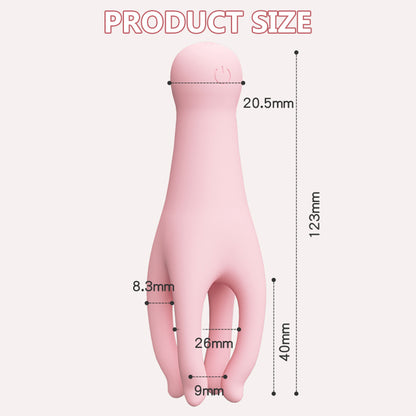 Rotating nipple clitoral stimulator Breast Massager-EROSREALM