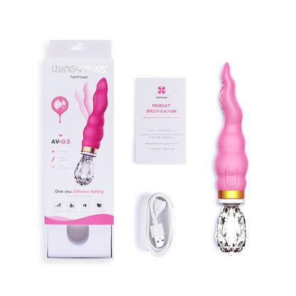 Tongue Licking Multi-frequency G-spot Anal Massage Vibrator-EROSREALM