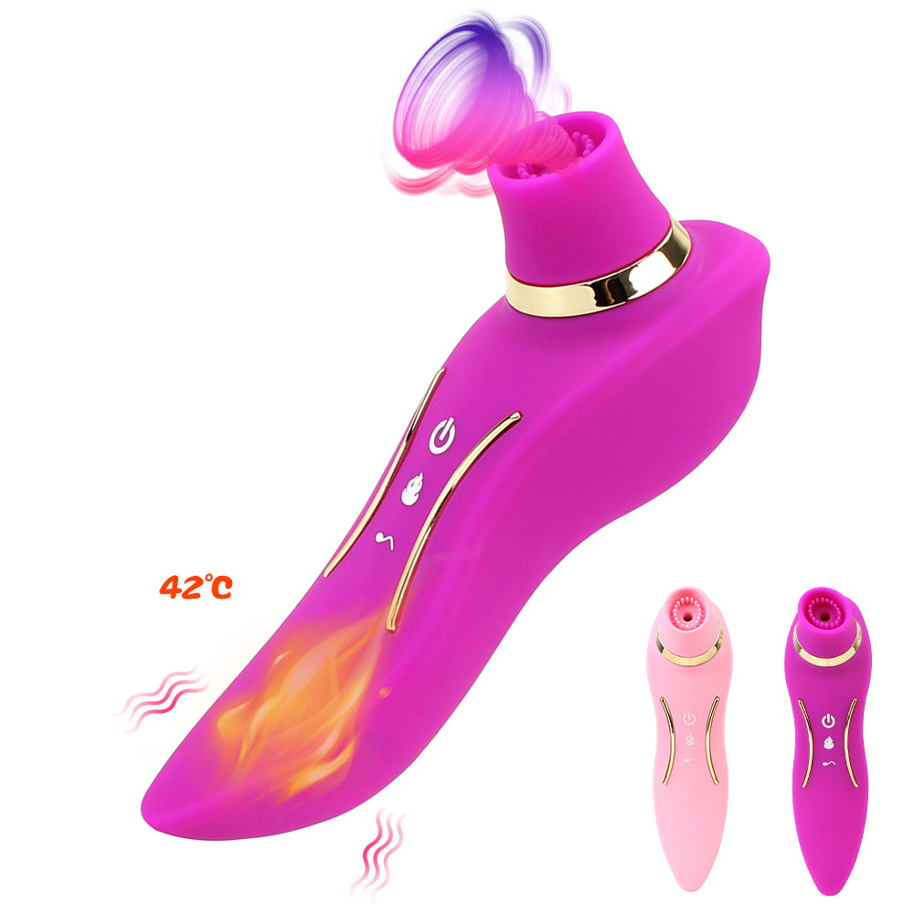 Fanara Clitoris Sucker & Warming Vibrator-EROSREALM