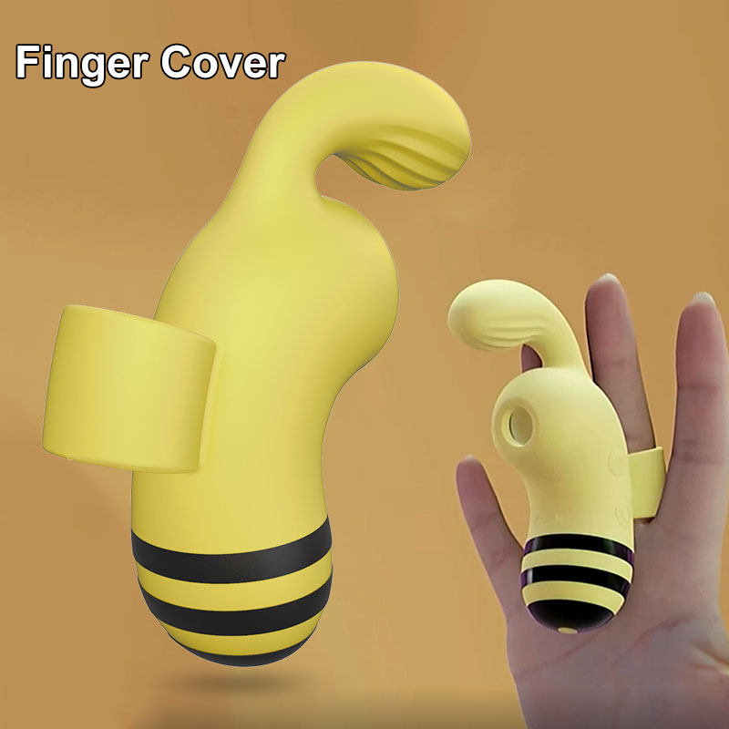 Little Bee Suction Finger Vibrator-EROSREALM