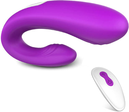 Rechargeable Remote Control Clitoral & G-Spot Vibrator-EROSREALM