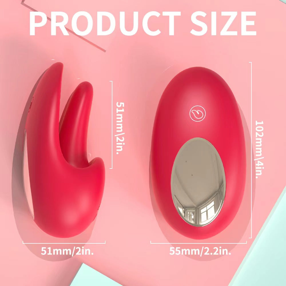 Tongue Shape Licking Nipples Clit Stimulation Vibrators-EROSREALM