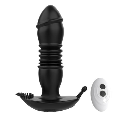 Telescopic G-spot Vibrator With Remote Control Anal Vibrator Prostate Massager-EROSREALM