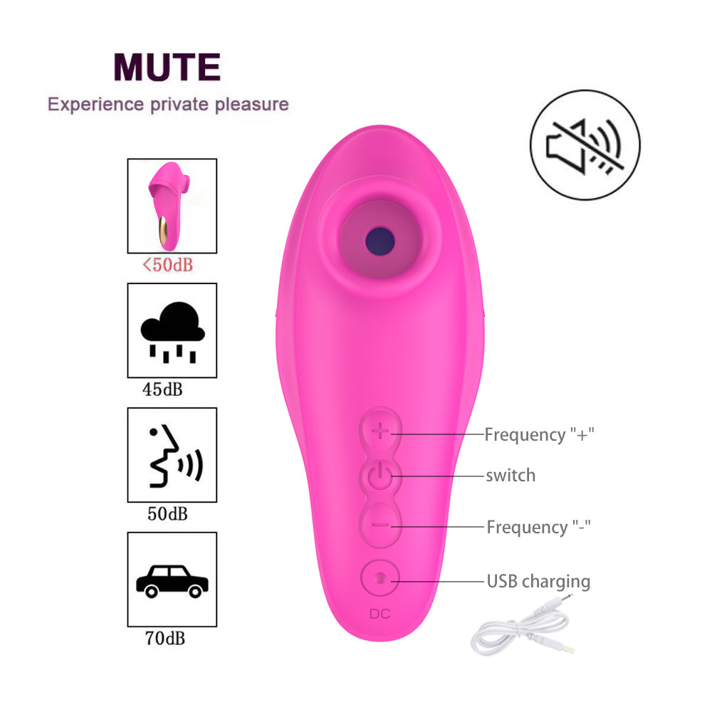 G-spot Finger Sucker Breast Massager Clitoris Vagina Stimulator-EROSREALM