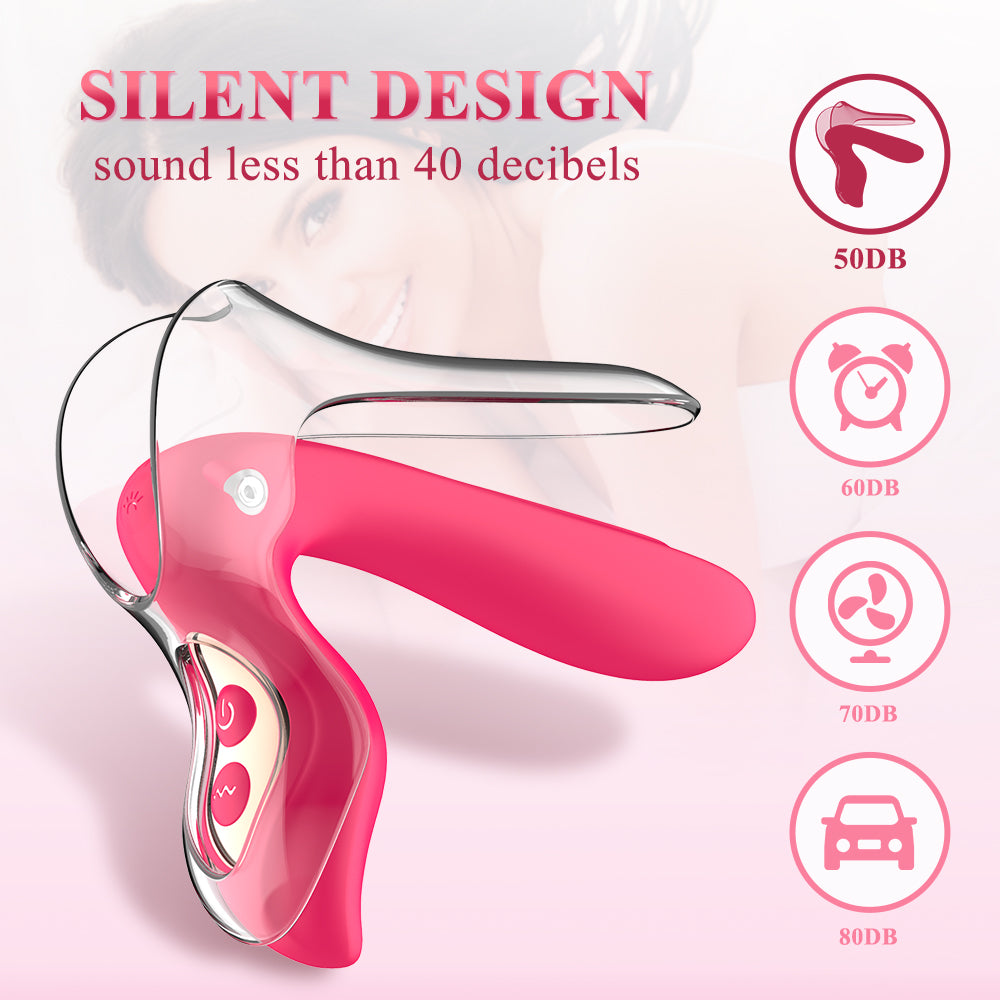 2 In 1 10 Frequency Wearable Vibrator Vaginal Dilator-EROSREALM