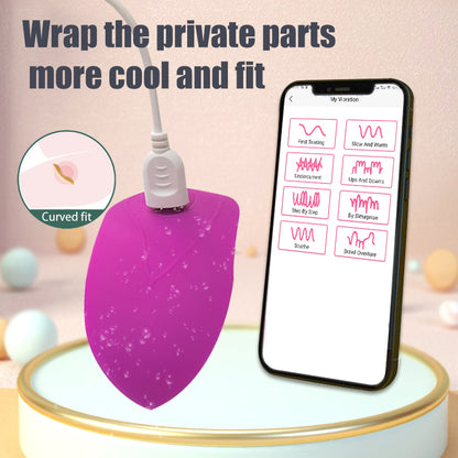 App/Remote Control Invisible Wearable Vibrator-EROSREALM