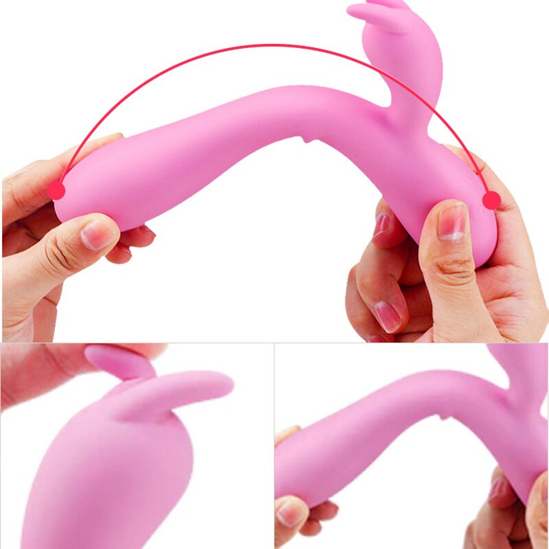 Rabbit Dual Motor Heating Vibrator-EROSREALM