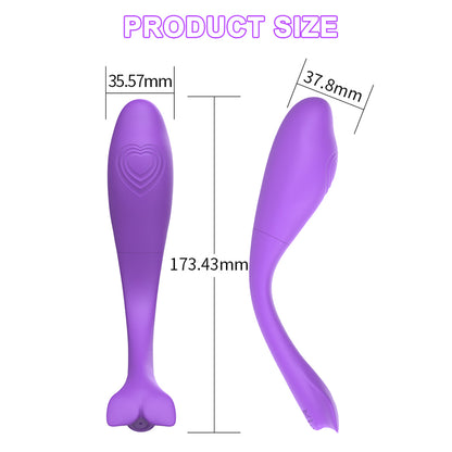 Remote Control App Bluetooth Vibrator For Women G-spot Clitoris Powerful Small Vibrator-EROSREALM