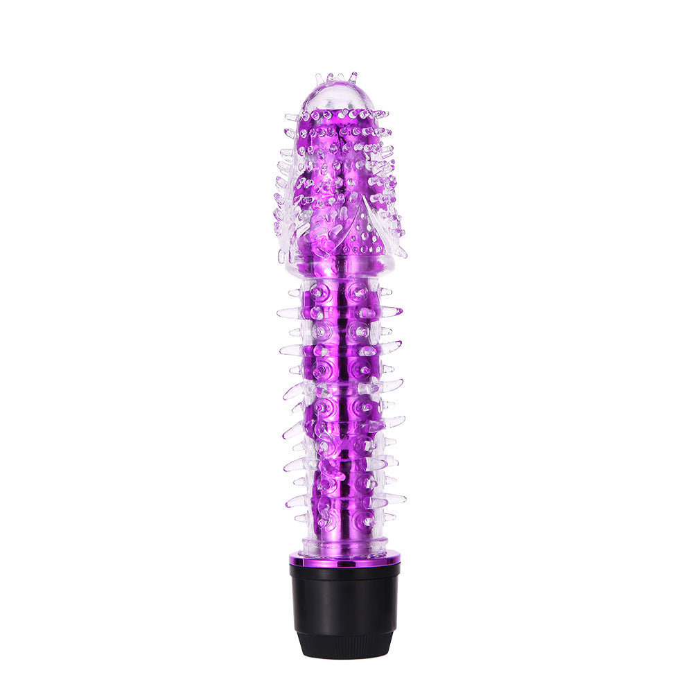 Dildo Vibrator with Tapered Tips-EROSREALM