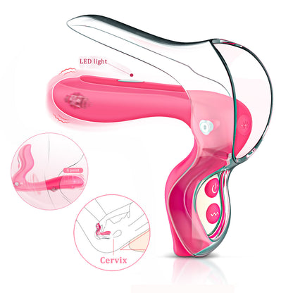 2 In 1 10 Frequency Wearable Vibrator Vaginal Dilator-EROSREALM