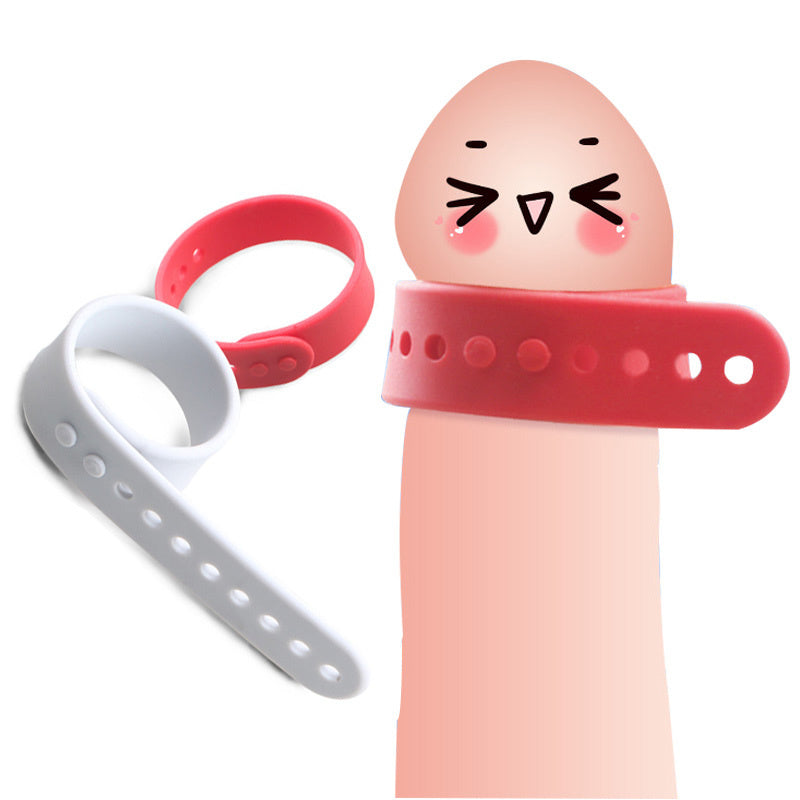 Foreskin Correction Adjustable Silicone Penis Rings-EROSREALM