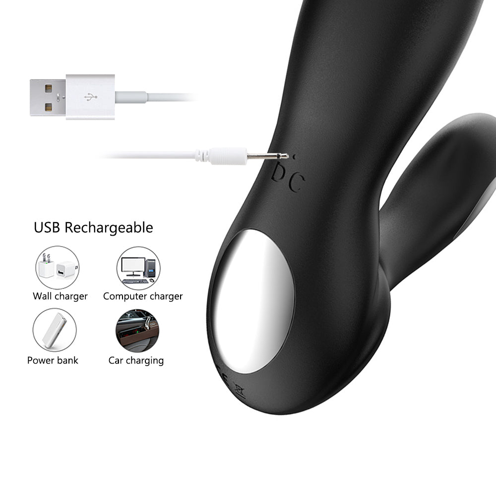 Anal Vibrator Anal Butt Plug 8 Speeds Electric Shock Prostate Massager-EROSREALM