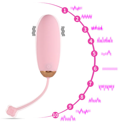 Wireless Remote Control Vagina Massager Vibrating Egg-EROSREALM