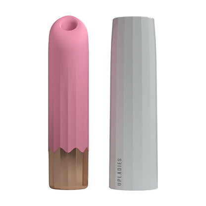 Warming Vibration Sucking 3in1 Discreet Lipstick Vibrator Clitoris Stimulator-EROSREALM