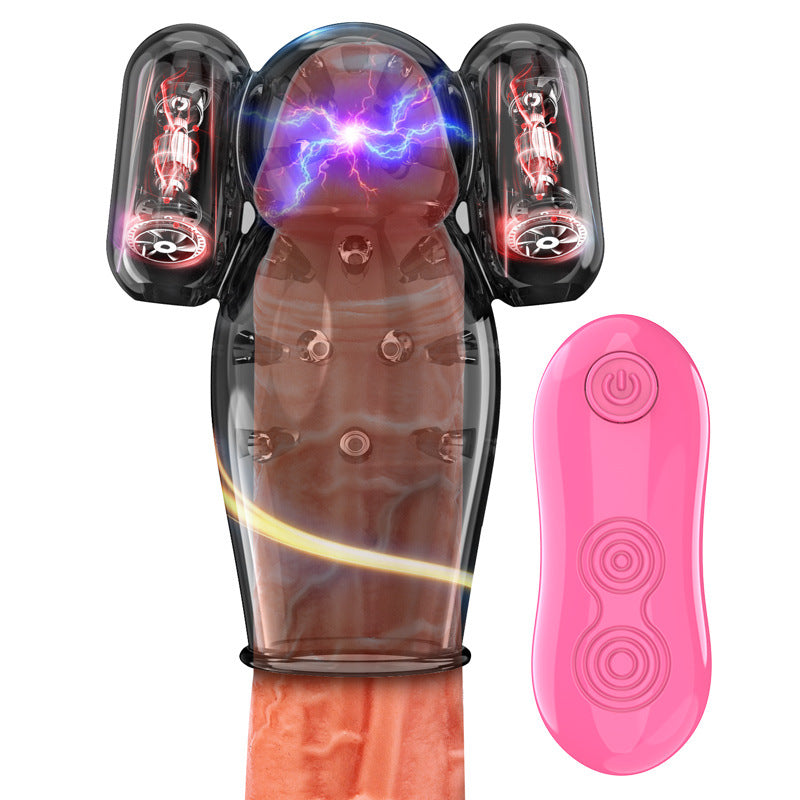 12 Frequency Vibration Penis Trainer Glans Exerciser-EROSREALM