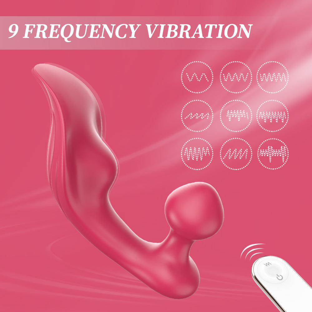 9 Modes Wearable Remote Control Invisible Vibrator-EROSREALM