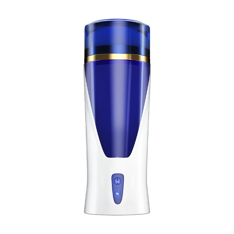 Zeus- Interactive Voice Retractable Vibration Oral Sex Masturbator Cup-EROSREALM