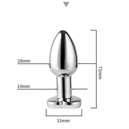 App & Wireless Remote 10 Frequncy Strong Shock Shiny Anal Vibrator-EROSREALM