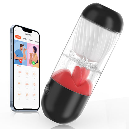 Male Masturbator Male Sex Toys For Men Penis Vibrator With App-EROSREALM